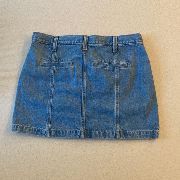 Gap Classic Blue Denim Mini Skirt Women Size 30 / 10 - Picture 5 of 9